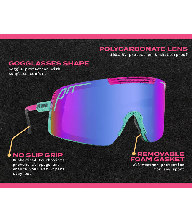 PIT VIPER SYNTHESIZER GOGGLE THE MANGROVE / BLUE PURPLE 2025