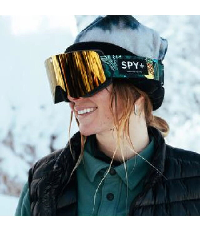 SPY MARAUDER SE GOGGLE SPY+ JUNESHINE w/ HAPPY BRONZE GOLD MIRROR + HAPPY LL YELLOW GREEN MIRROR 2025