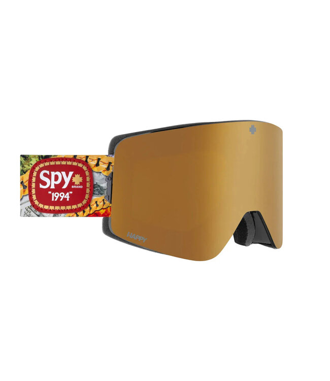 SPY MARAUDER GOGGLE ESSENTIALS w/ HAPPY BRONZE GOLD MIRROR + HAPPY LL YELLW GREEN MIRROR 2026