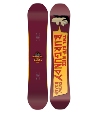 CAPITA CAPITA X BOMBHOLE BIG NICE BURGUNDY SNOWBOARD 2025