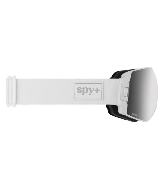 SPY LEGACY GOGGLE WHITE IR w/ HAPPY BRONZE PLATINUM MIRROR + HAPPY LL GRAY GREEN RED MIRROR 2025