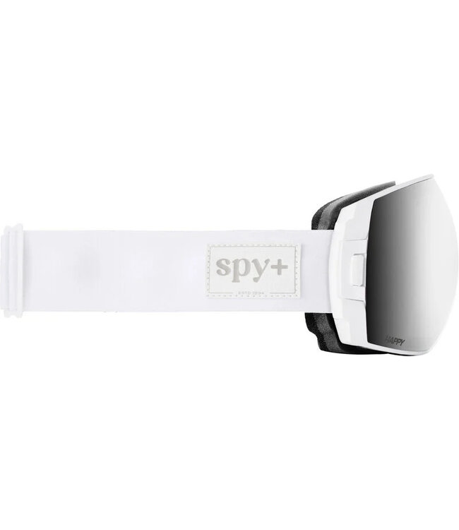 SPY LEGACY SE GOGGLE WHITE IR w/ HAPPY BRONZE PLATINUM MIRROR + HAPPY LL GRAY GREEN RED MIRROR 2025