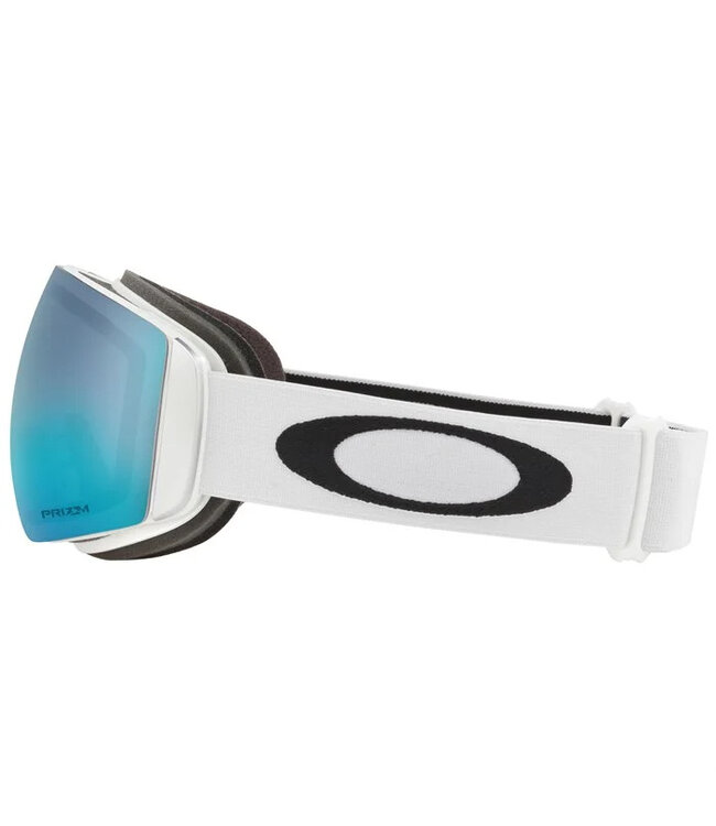 OAKLEY FLIGHT DECK M GOGGLE MATTE WHITE w/ PRIZM SAPPHIRE IRIDIUM 2026