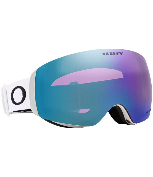 OAKLEY FLIGHT DECK M GOGGLE MATTE WHITE w/ PRIZM ICED IRIDIUM 2026