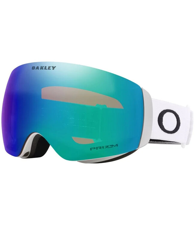 OAKLEY FLIGHT DECK M GOGGLE MATTE WHITE w/ PRIZM ARGON IRIDIUM 2026