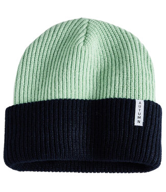 AUTUMN AUTUMN YOUTH BLOCKED Y BEANIE NAVY 2025