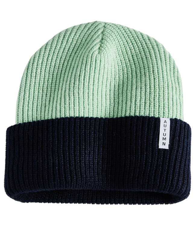 AUTUMN YOUTH BLOCKED Y BEANIE NAVY 2025