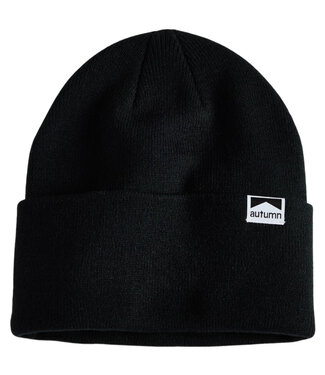 AUTUMN AUTUMN SURPLUS BEANIE BLACK 2025