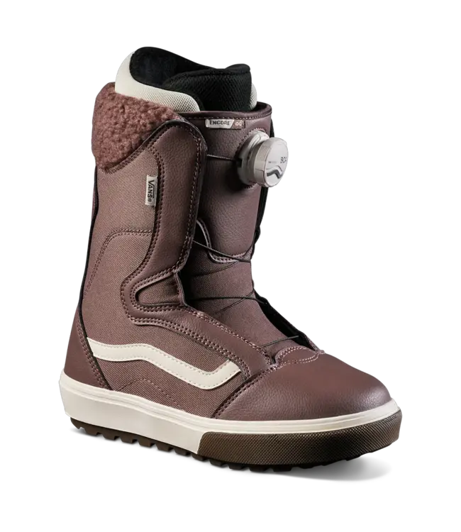 VANS WOMENS ENCORE OG SNOWBOARD BOOTS PURPLE/WHITE 2025