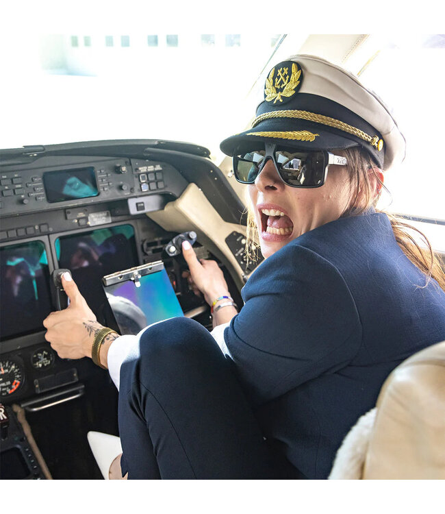 PIT VIPER THE FLIGHT OPTICS SUNGLASSES THE EXEC w/ POLAR SMOKE