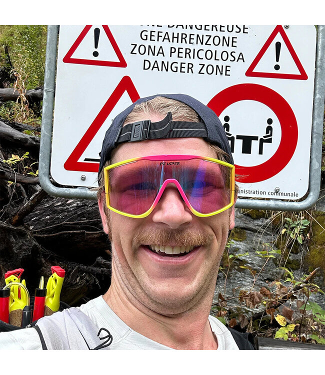 PIT VIPER THE TRY-HARD SUNGLASSES THE ITALO w/ SMOKE