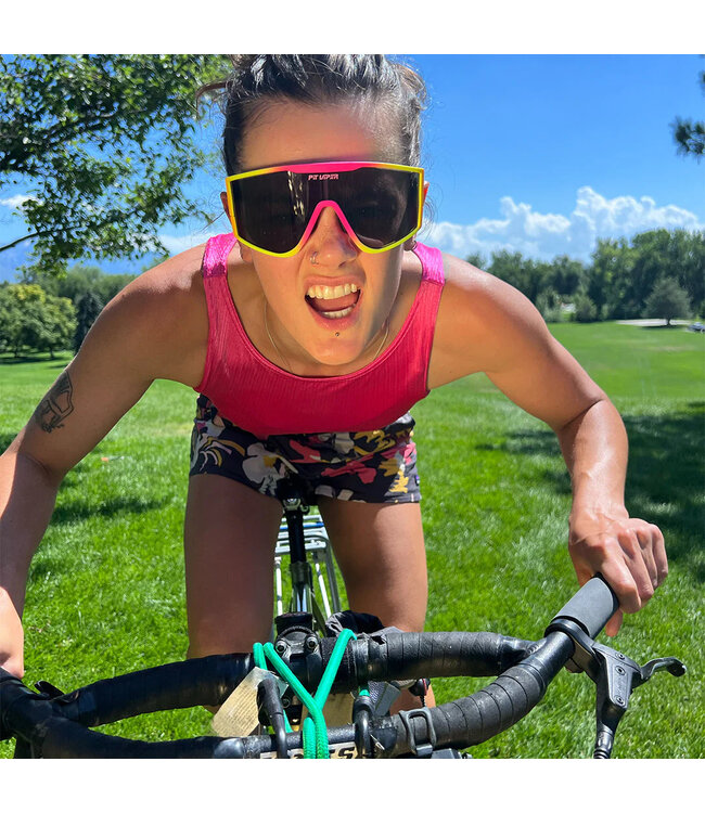 PIT VIPER THE TRY-HARD SUNGLASSES THE ITALO w/ SMOKE