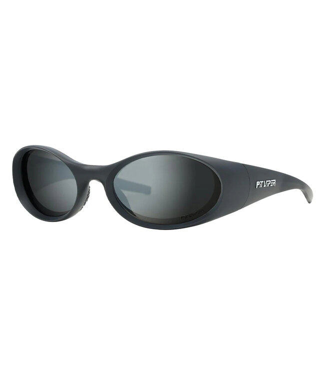 PIT VIPER SLAMMER SUNGLASSES THE EXEC w/ POLAR SILVER