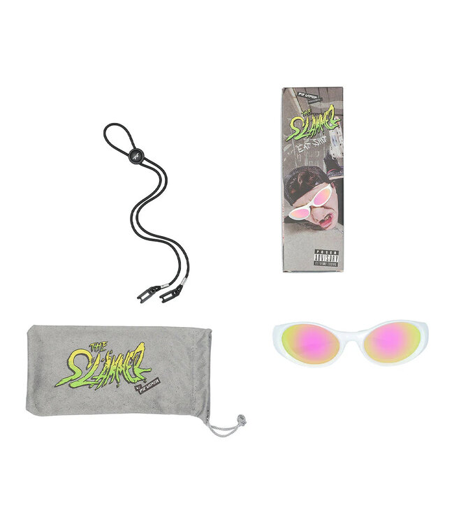 PIT VIPER SLAMMER SUNGLASSES THE MIAMI NIGHTS w/ PINK