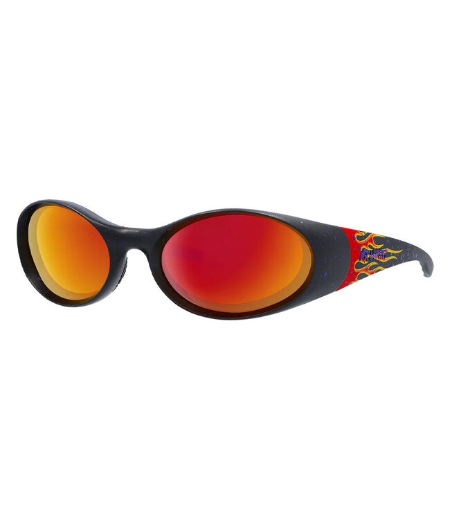 PIT VIPER SLAMMER SUNGLASSES THE COMBUSTION w/ RED