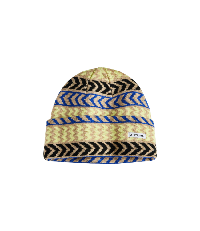 AUTUMN SELECT CHEVRON BEANIE KHAKI 2025