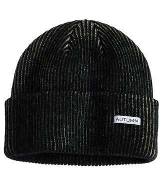 AUTUMN AUTUMN SELECT CORD BEANIE BLACK GREY 2025