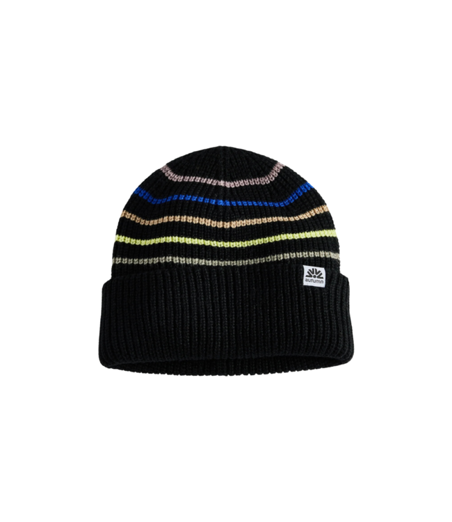 AUTUMN SIMPLE RETRO BEANIE BLACK 2025
