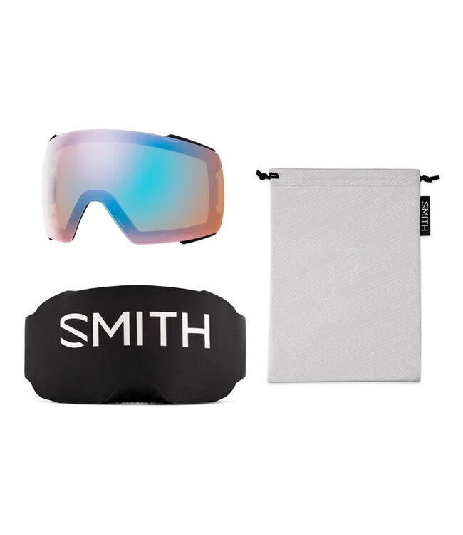 SMITH I/O MAG GOGGLE BLACK W/ CHROMAPOP EVERYDAY BLUE MIRROR + CHROMAPOP STORM BLUE SENSOR MIRROR 2026