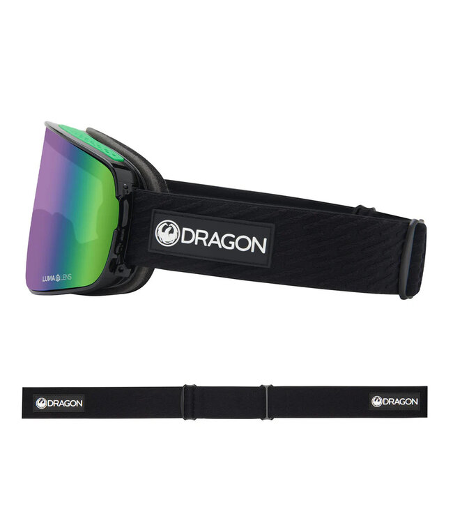 DRAGON NFX2 GOGGLE ICON GREEN w/ LUMALENS GREEN ION + LUMALENS AMBER 2025