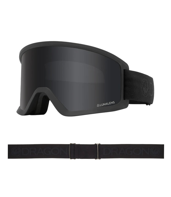 DRAGON DX3 OTG GOGGLE BLACKOUT w/ LUMALENS DARKSMOKE 2025