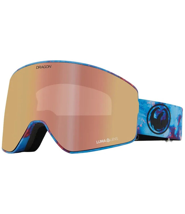 DRAGON PXV2 GOGGLE PREDATOR w/ LUMALENS ROSE GOLD ION + LUMALENS MIDNIGHT 2025