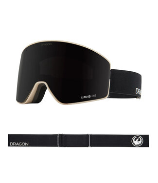 DRAGON DRAGON PXV2 GOGGLE RAW w/ LUMALENS MIDNIGHT + LUMALENS VIOLET 2025