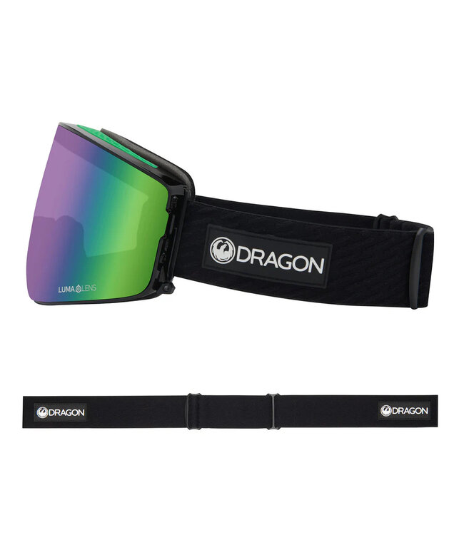 DRAGON PXV2 GOGGLE ICON GREEN w/ LUMALENS GREEN ION + LUMALENS AMBER 2025