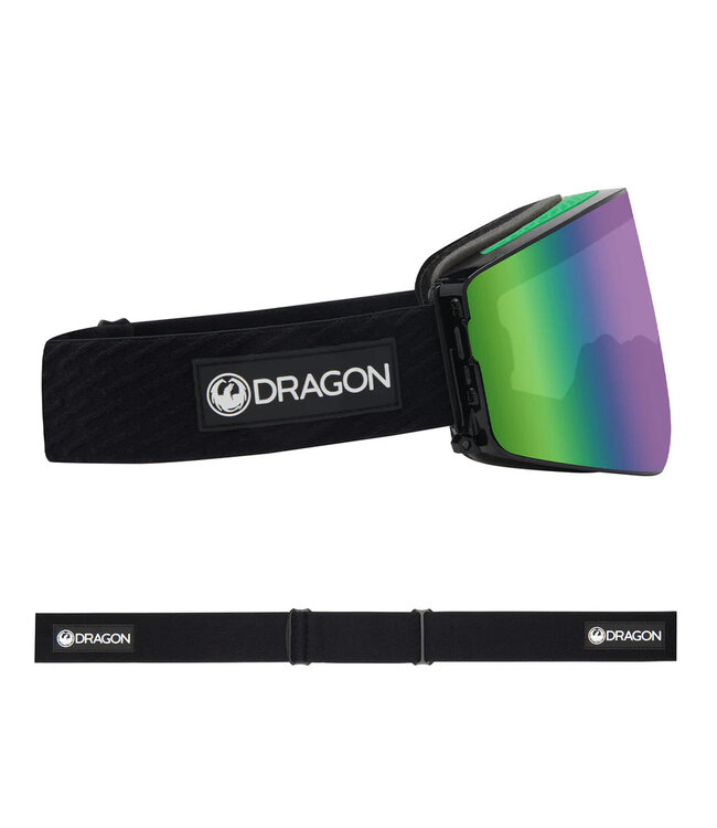 DRAGON PXV2 GOGGLE ICON GREEN w/ LUMALENS GREEN ION + LUMALENS AMBER 2025
