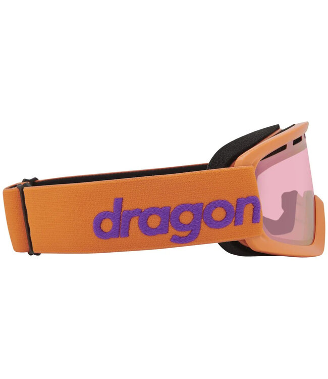 DRAGON LIL D 2 GOGGLE APRICOT w/ LUMALENS LIGHT ROSE 2025