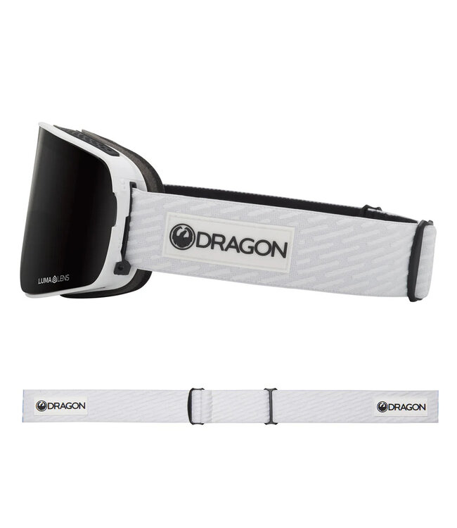 DRAGON NFX2 GOGGLE BLIZZARD w/ LUMALENS MIDNIGHT + LUMALENS LIGHT ROSE 2025