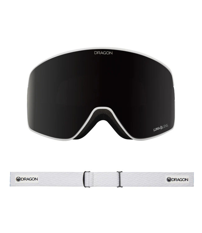 DRAGON NFX2 GOGGLE BLIZZARD w/ LUMALENS MIDNIGHT + LUMALENS LIGHT ROSE 2025