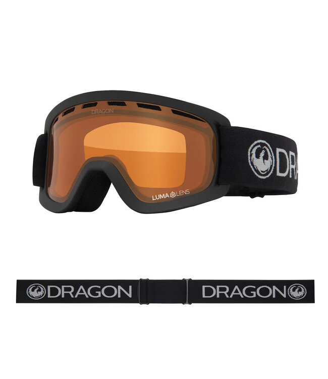 DRAGON LIL D 2 GOGGLE CHARCOAL w/ LUMALENS AMBER 2025