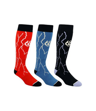 686 686 MENS STORM SOCK BRIGHT 3 PACK 2025