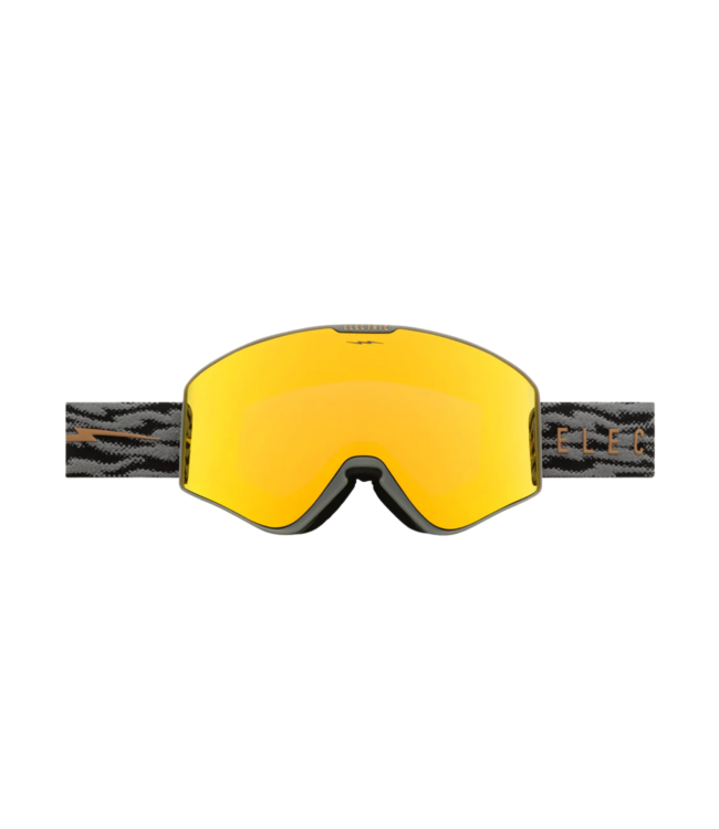 ELECTRIC EK2 GOGGLE FOG BLACK GOLD w/ AUBURN GOLD + BLUE ATOMIC 2025