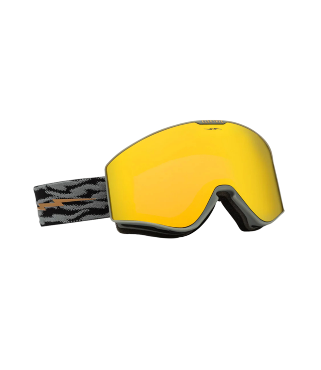 ELECTRIC EK2 GOGGLE FOG BLACK GOLD w/ AUBURN GOLD + BLUE ATOMIC 2025