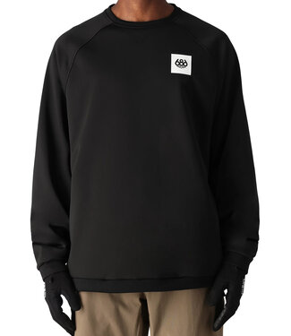 686 686 MENS BONDED FLEECE CREW BLACK 2025