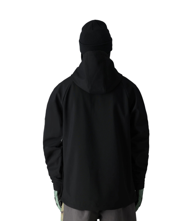 686 WATERPROOF HOODY BLACK 2026