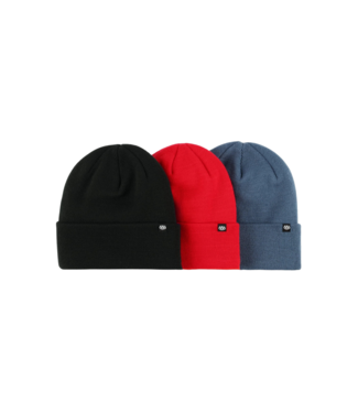 686 686 STANDARD ROLL UP BEANIE 3 PACK BRIGHT POP 2025