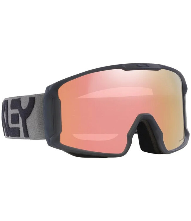 OAKLEY LINE MINER L GOGGLE MATTE B1B FORGED IRON w/ PRIZM ROSE GOLD 2026