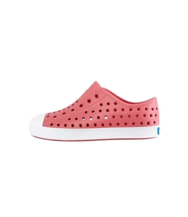 NATIVE JEFFERSON CHILD SHOE CLOVER PINK/SHELL WHITE