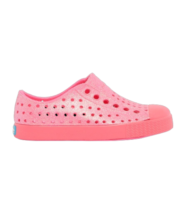 NATIVE JEFFERSON FLOYD BLING/FLOYD PINK CHILD SHOE
