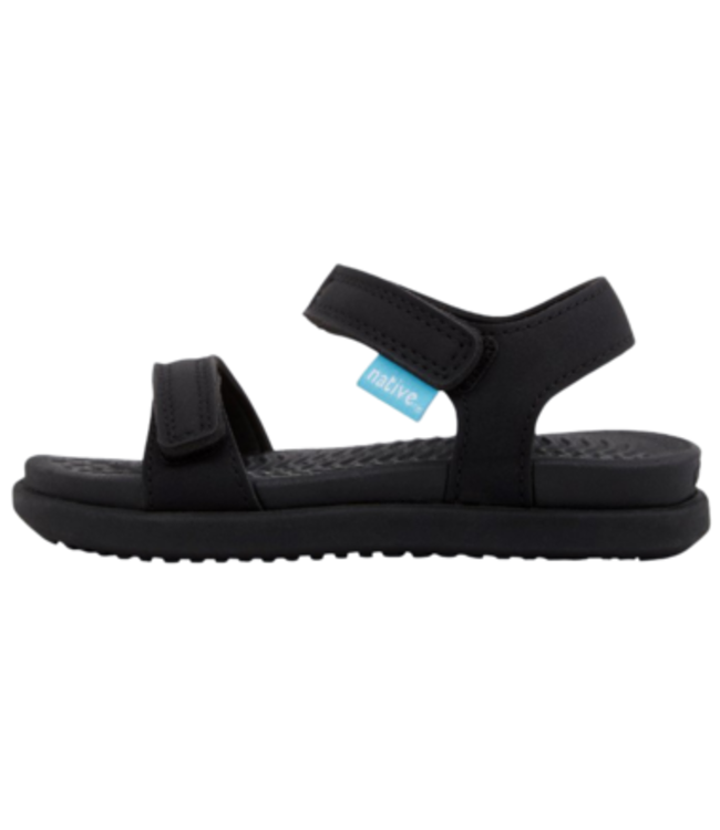 NATIVE CHARLEY SUGARLITE CHILD SANDALS JIFFY BLACK / JIFFY BLACK