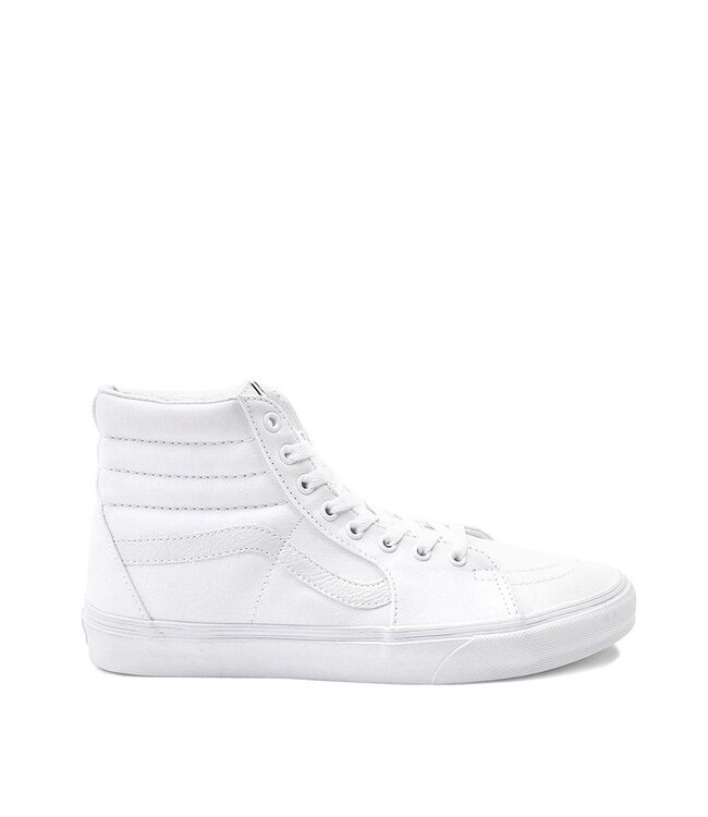 VANS MENS SKATE SK8-HI SHOES WHITE