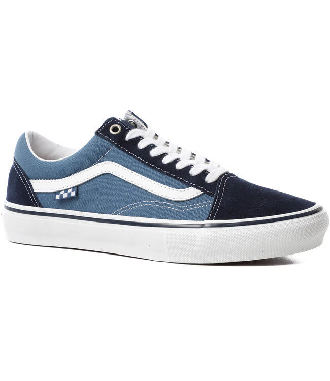 VANS MENS SKATE OLD SKOOL SHOE NAVY/WHITE