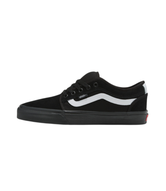 VANS VANS MENS SKATE CHUKKA LOW SIDESTRIPE SHOE BLACK/WHITE