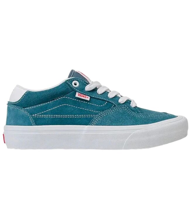 VANS MENS ROWAN SHOE LEATHER BLUE