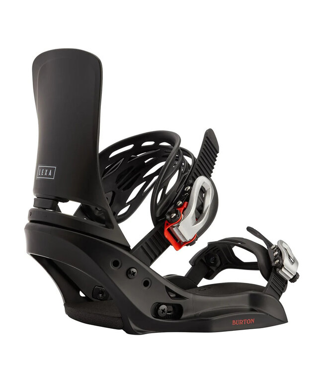 BURTON WOMENS LEXA EST SNOWBOARD BINDINGS BLACK 2024