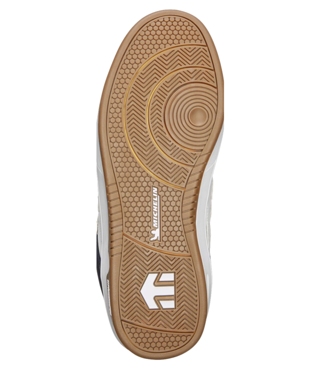 ETNIES MENS THE AURELIEN SHOES WHITE/NAVY/GOLD