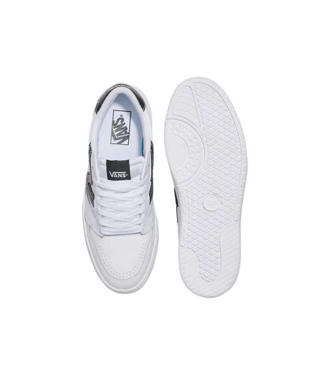 VANS MENS LOWLAND 2.0 SHOE WHITE/BLACK